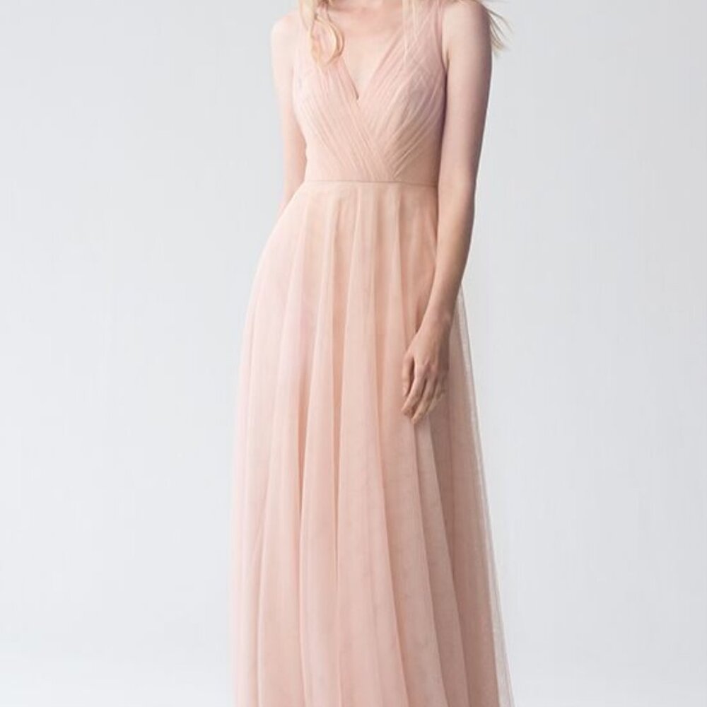 Jenny Yoo Emelie Cameo Pink Soft Tulle Size 10